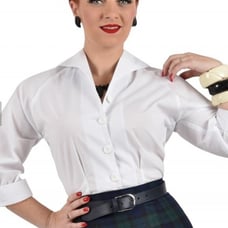Size 16 Vivien of Holloway White Raglan Blouse