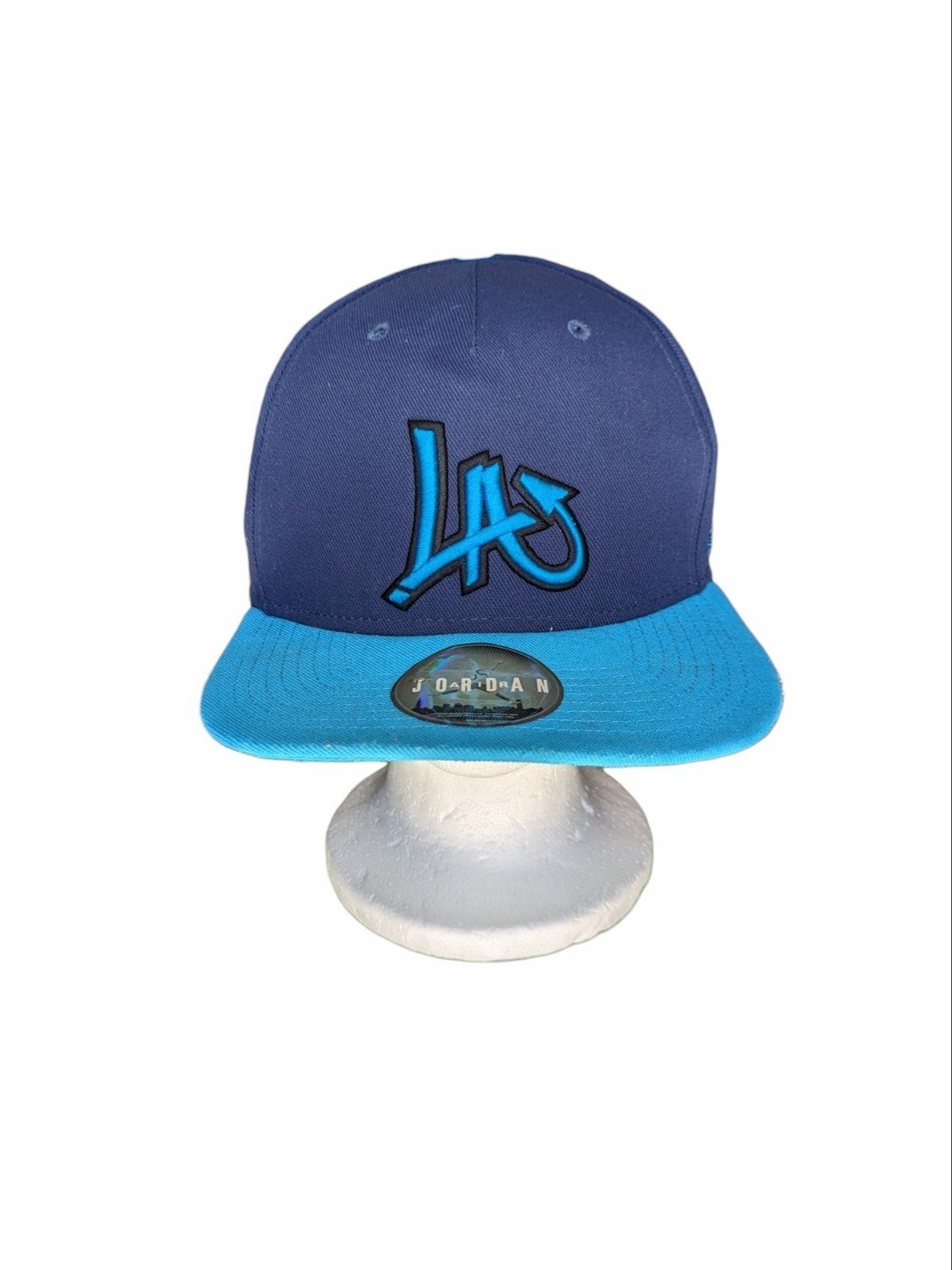Air Jordan Jumpman Collection Rare Vintage LA Lakers Snap Back Hat Los Angeles