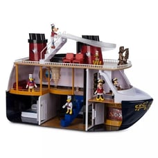 Disney Cruise Line Playset with Figurines