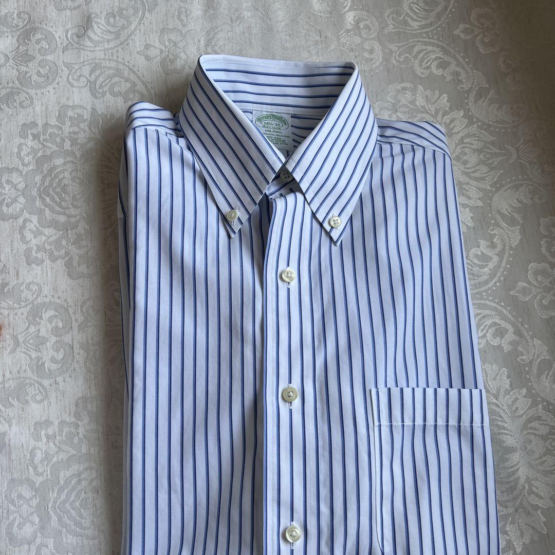 Used Brooks Brothers Non-Iron Shirt, size 14 1/2-32