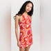 Solid & Striped The Garcelle Dress Cherry Multi Size XS