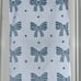 4-NWT COMMON THREAD BLUE AND WHITE COQUETTE BOW DESIGN TOWEL BUNDLE