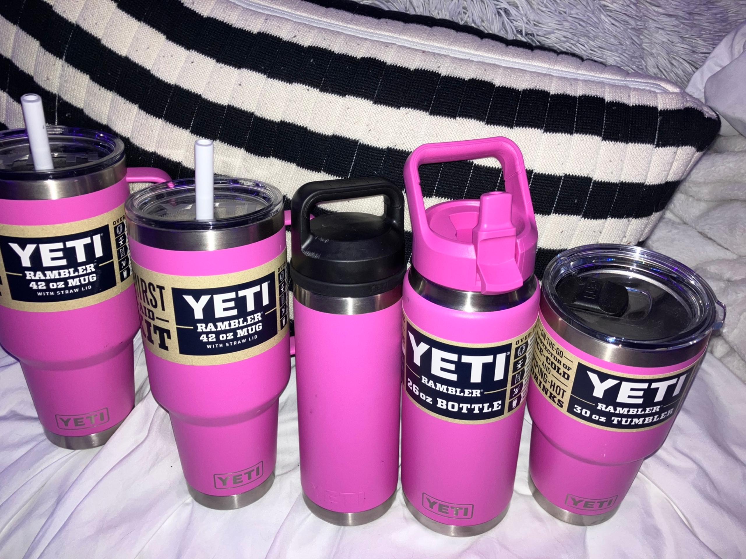 Yeti Limited Edition Set of Wild Flower Fuchsia Ramblers set of 5!