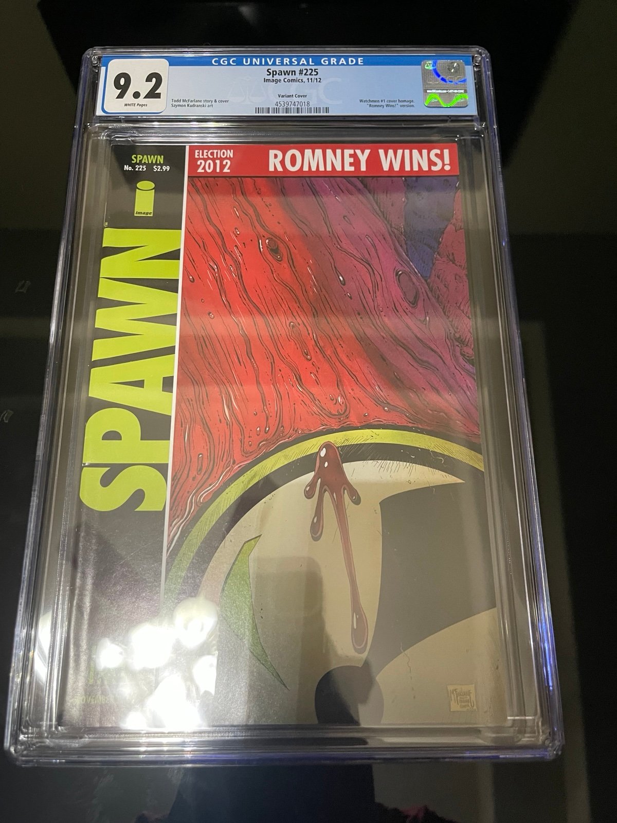 Spawn 225 Romney CGC 9.2