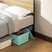COUCHETA Queen Bed Frame with Headboard No Box Spring Needed Wood Platf