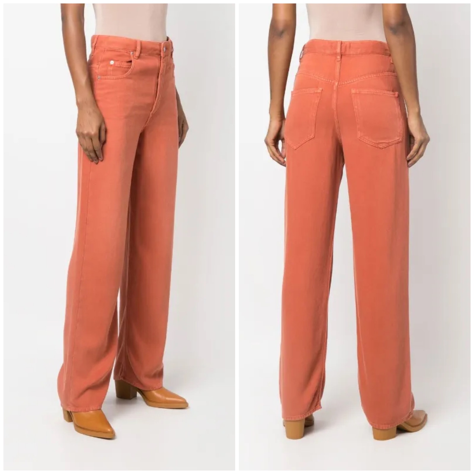 NEW Isabel Marant Étoile Tilorsya Pant Papaya