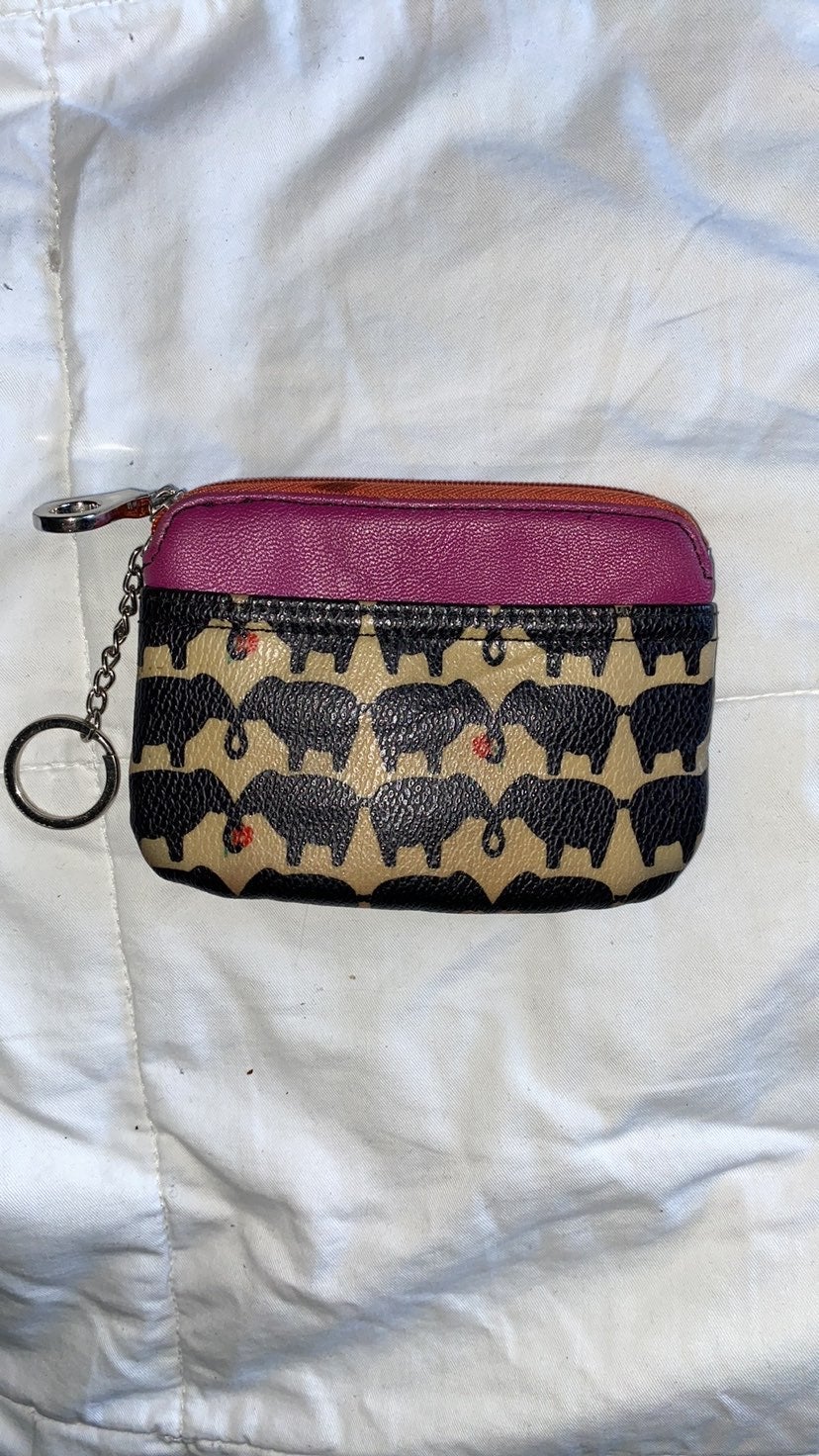 Coromose® Clutch Checkbook Money Clip Change Fox Love Pattern Purse Handbag Wallet Black Coromose® Clutch Checkbook Money Clip Change Fox Love Pattern Purse Handbag Wallet Black