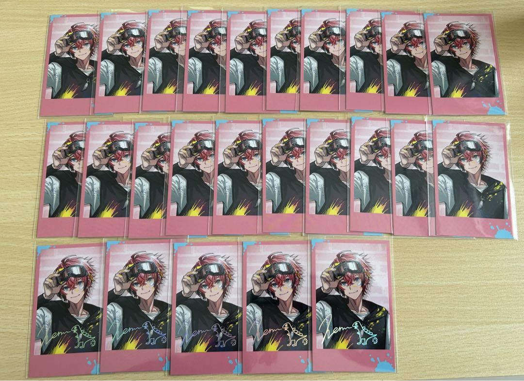 Nijisanji HEROES 1st Anniversary Polaroid - Akagi Wen