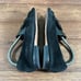 TORY BURCH ‘Metal Miller’ Black Suede Loafers Women’s Size 9 Shoes