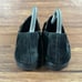 TORY BURCH ‘Metal Miller’ Black Suede Loafers Women’s Size 9 Shoes