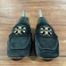 TORY BURCH ‘Metal Miller’ Black Suede Loafers Women’s Size 9 Shoes