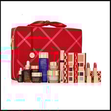 Estee Lauder Blockbuster 12pc Holiday Makeup Gift Set w/ Resilience Cream 550