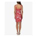 Betsey Johnson NWT red floral Wrap summer Dress Size 8
