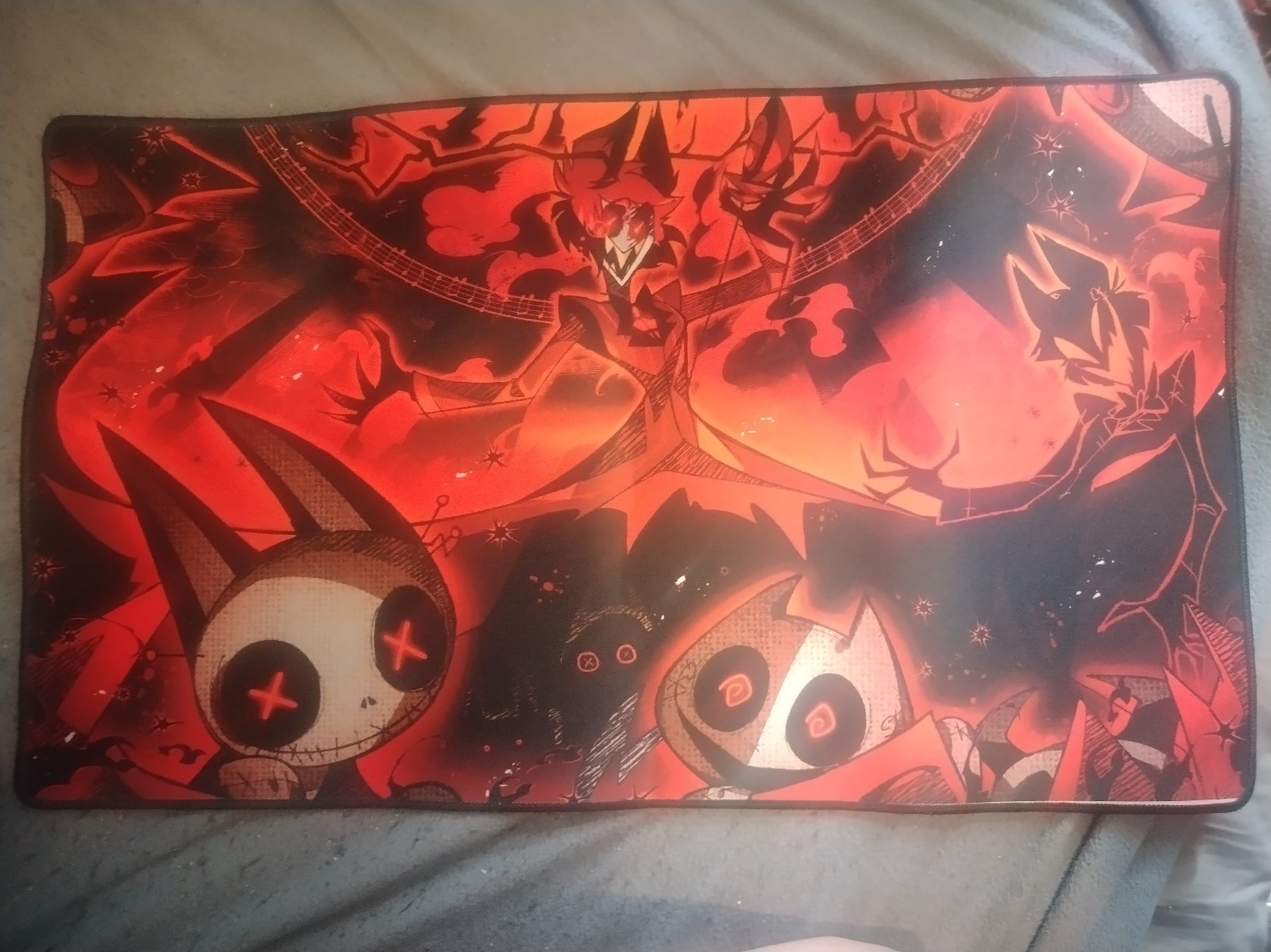 Hazbin Hotel Demon Alastor Limited Edition Halloween 2023 Platmat