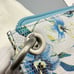 HOBO Vida Botanic Print Leather Zip Wristlet Clutch VI-32185BTNC New