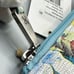 HOBO Vida Botanic Print Leather Zip Wristlet Clutch VI-32185BTNC New