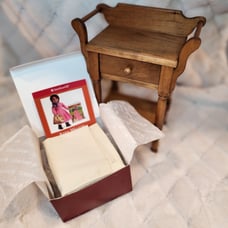 American Girl Addy's Washstand and Nighttime Necessities