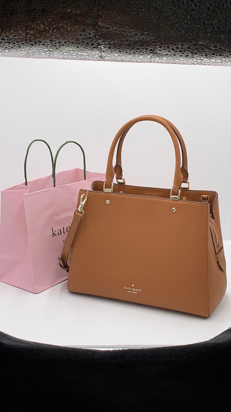 Kate Spade leila medium triple compartment satchel