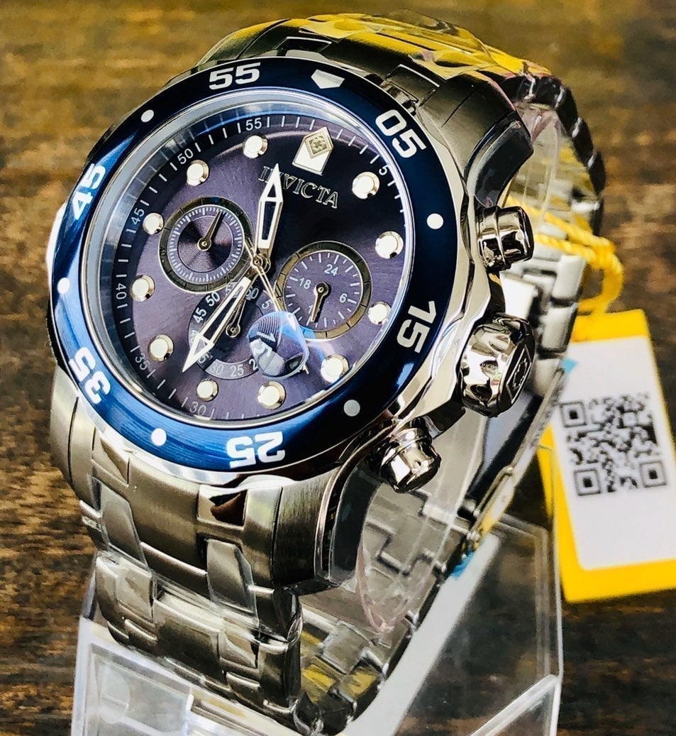 Invicta Watch For Men Chronograph 48mm NEW FAST SHIPPING SAME DAY FEDEX!