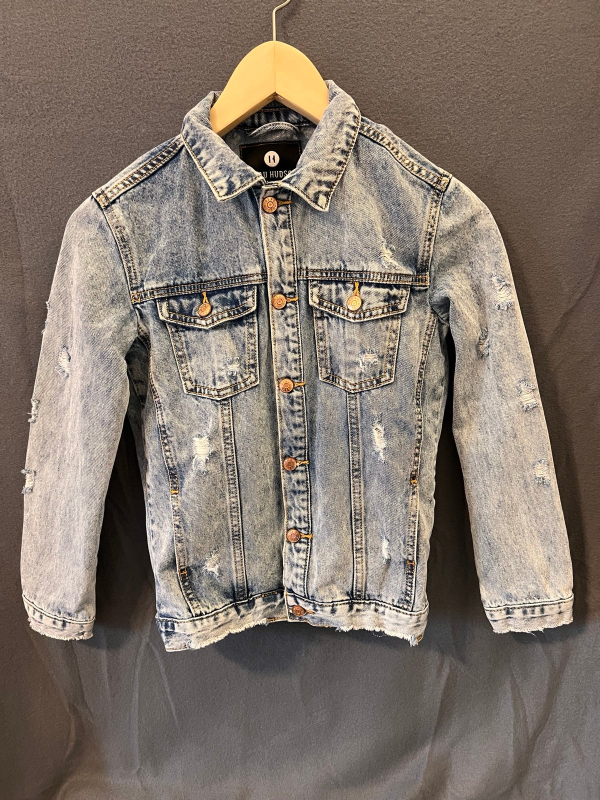 Beau Hudson oversized Jean jacket size 8
