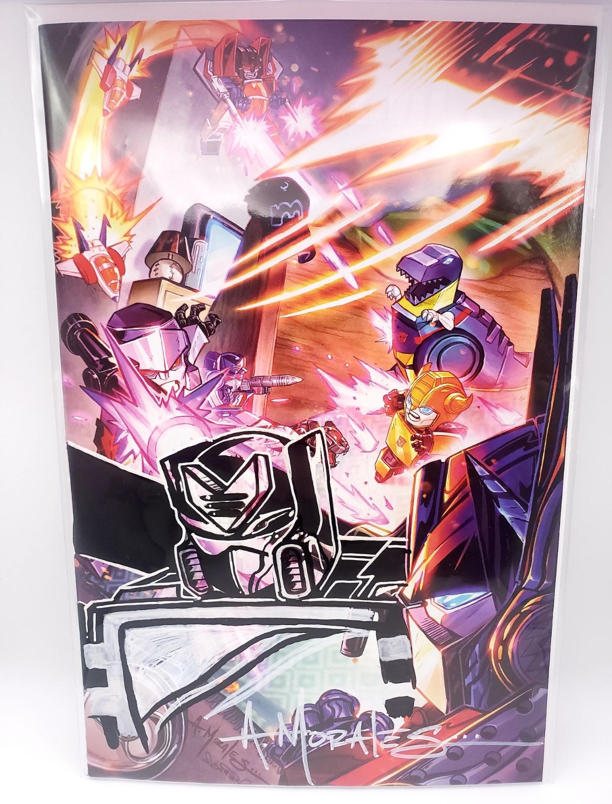 TRANSFORMERS ESCAPE #1 VIRGIN/REMARKED