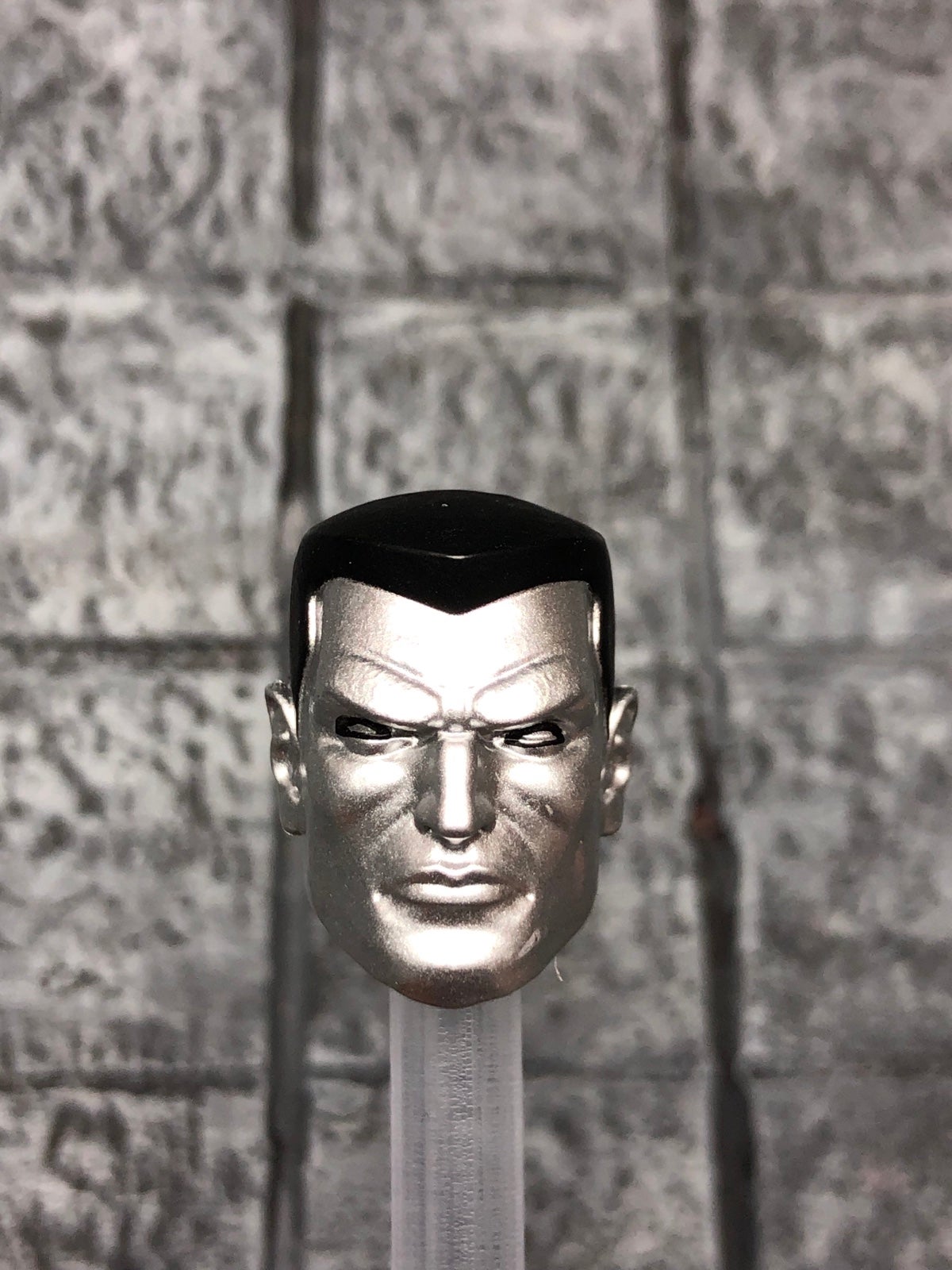 Marvel legends, Hasbro 2 Pack, colossus Head only fodder 6” Action figure piece
