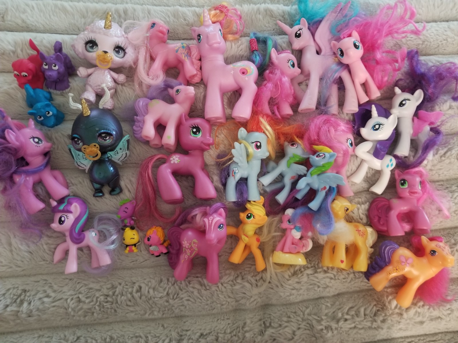 My Little Ponylot mlp my little pony g3 g4 toys pets brushables rainbow dash sta