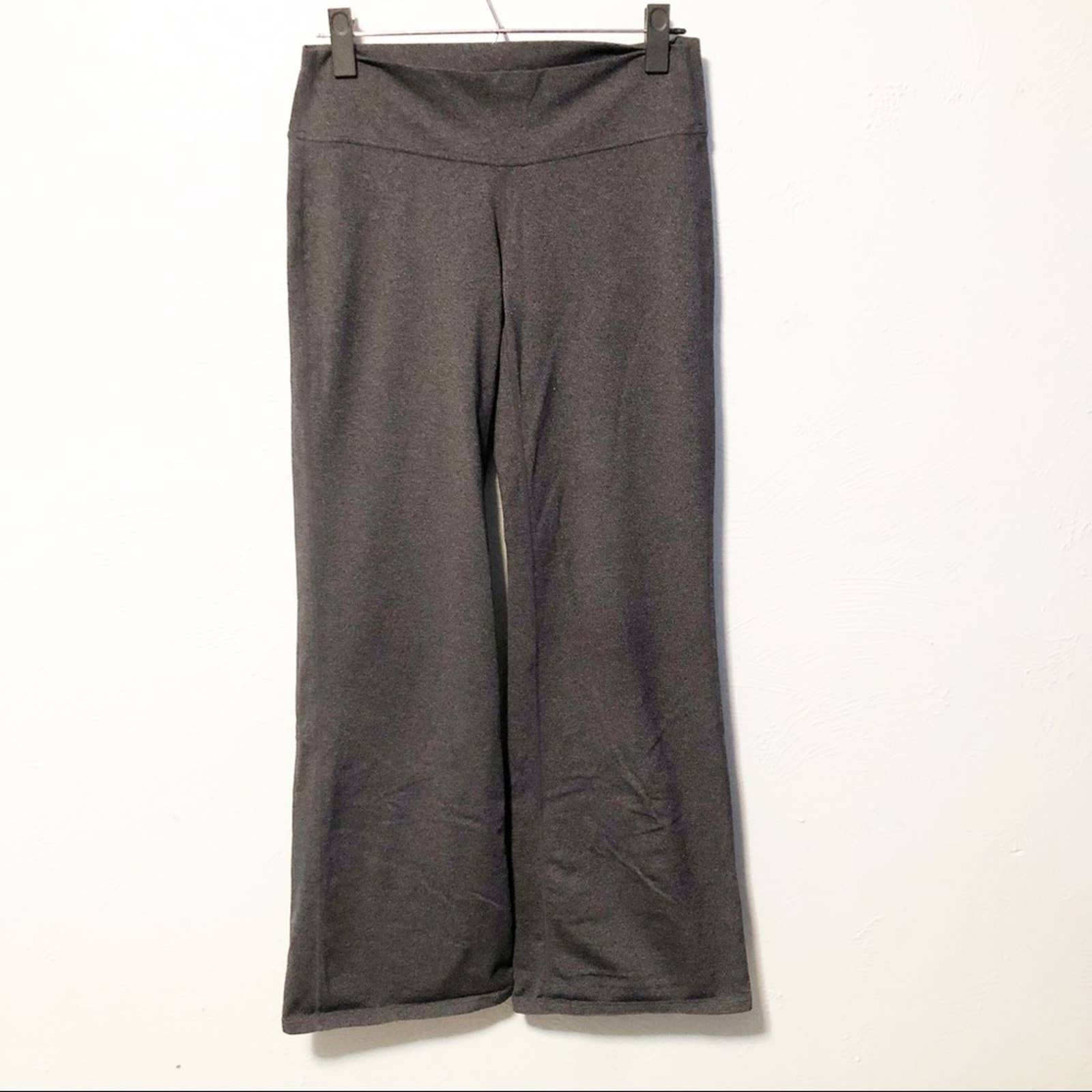 Athleta Charcoal Gray Yoga Pants Pockets