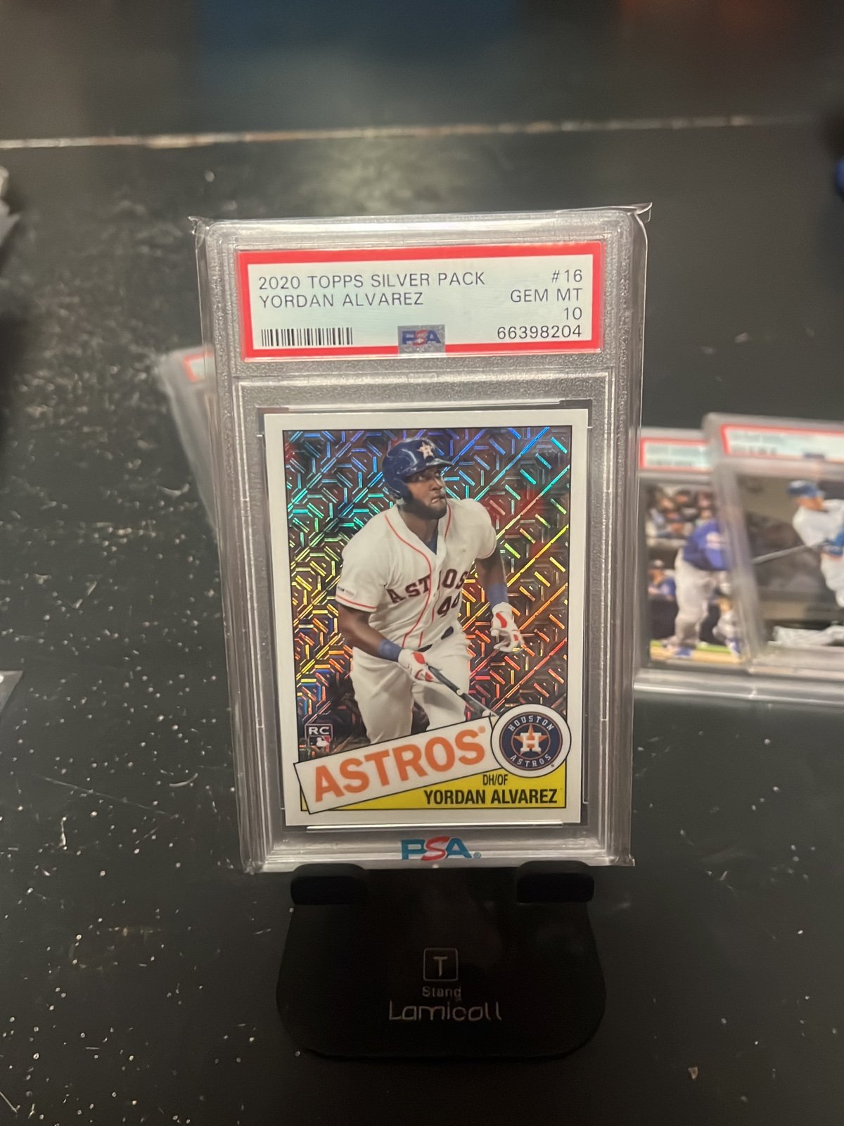 2020 Topps Silver Pack Yordan Alvarez Psa 10 RC