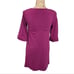 Susana Monaco Ruby Red (more pink) Ruffle Sleeve Bodycon Dress Size XS NEW!