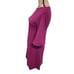 Susana Monaco Ruby Red (more pink) Ruffle Sleeve Bodycon Dress Size XS NEW!