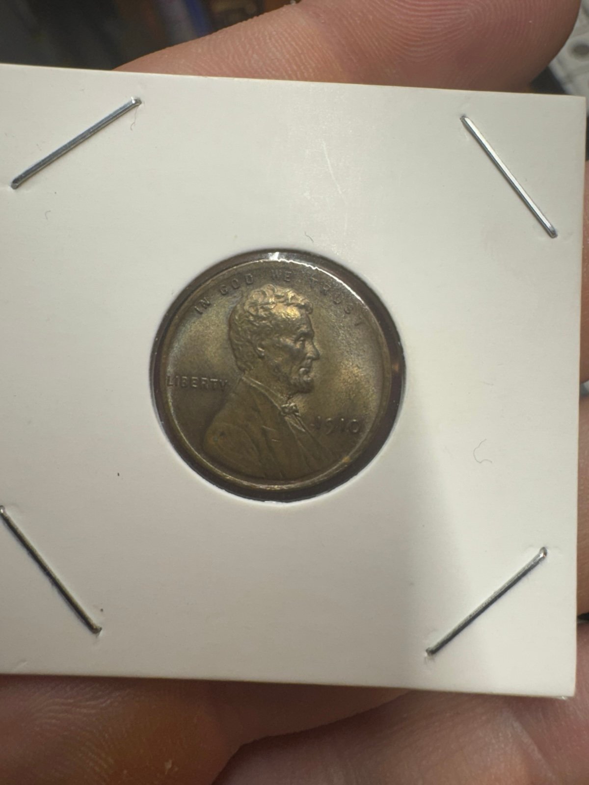 Early mint state cent