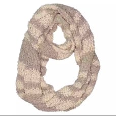 Urban Outfitters Kimchi Blue Beige Neutral Sherpa Infinity Scarf Women