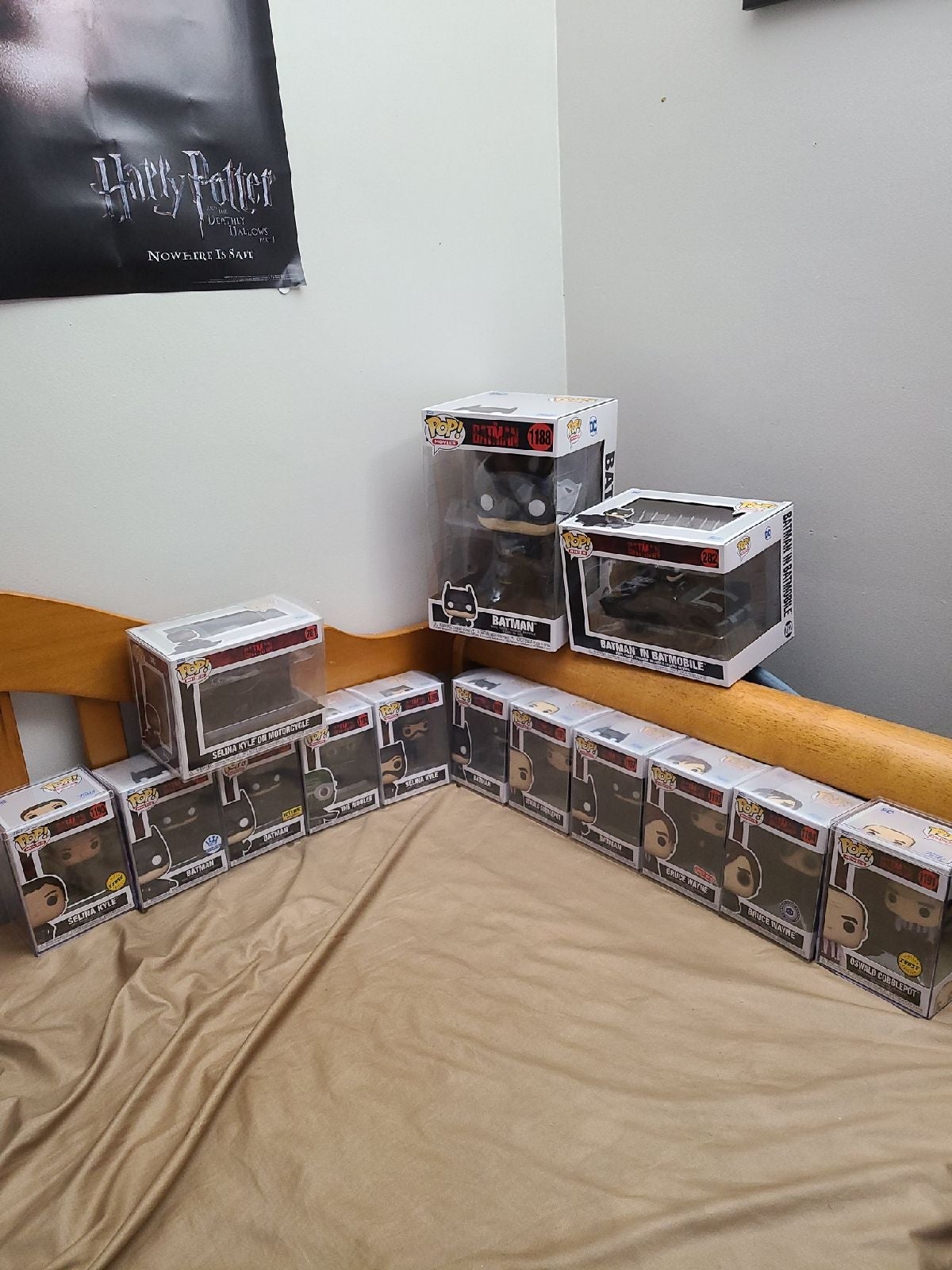 Funko Pop Movies The Batman (2022) Lot Complete Set 1187, 1188, 1189, 1190, 1191 fair prices