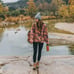 Patagonia Men M Synchilla Canyon Block Big Sisu Geometric Fleece Boho