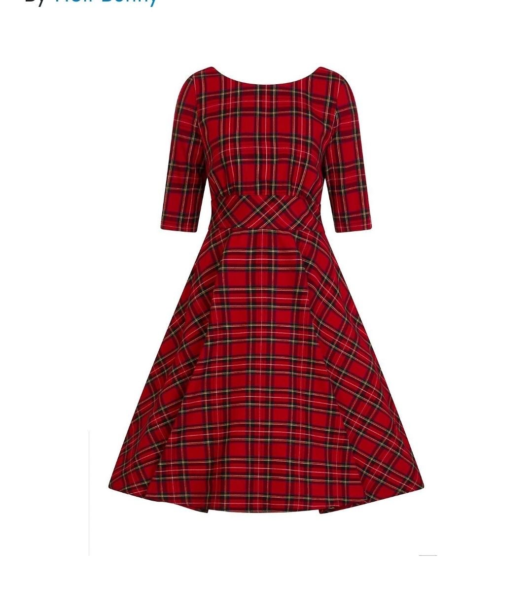 NWT Hell Bunny Irvine 50's Dress