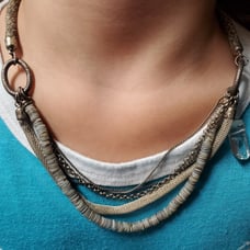 LOT OF RARE SNAKESKIN JEWELRY