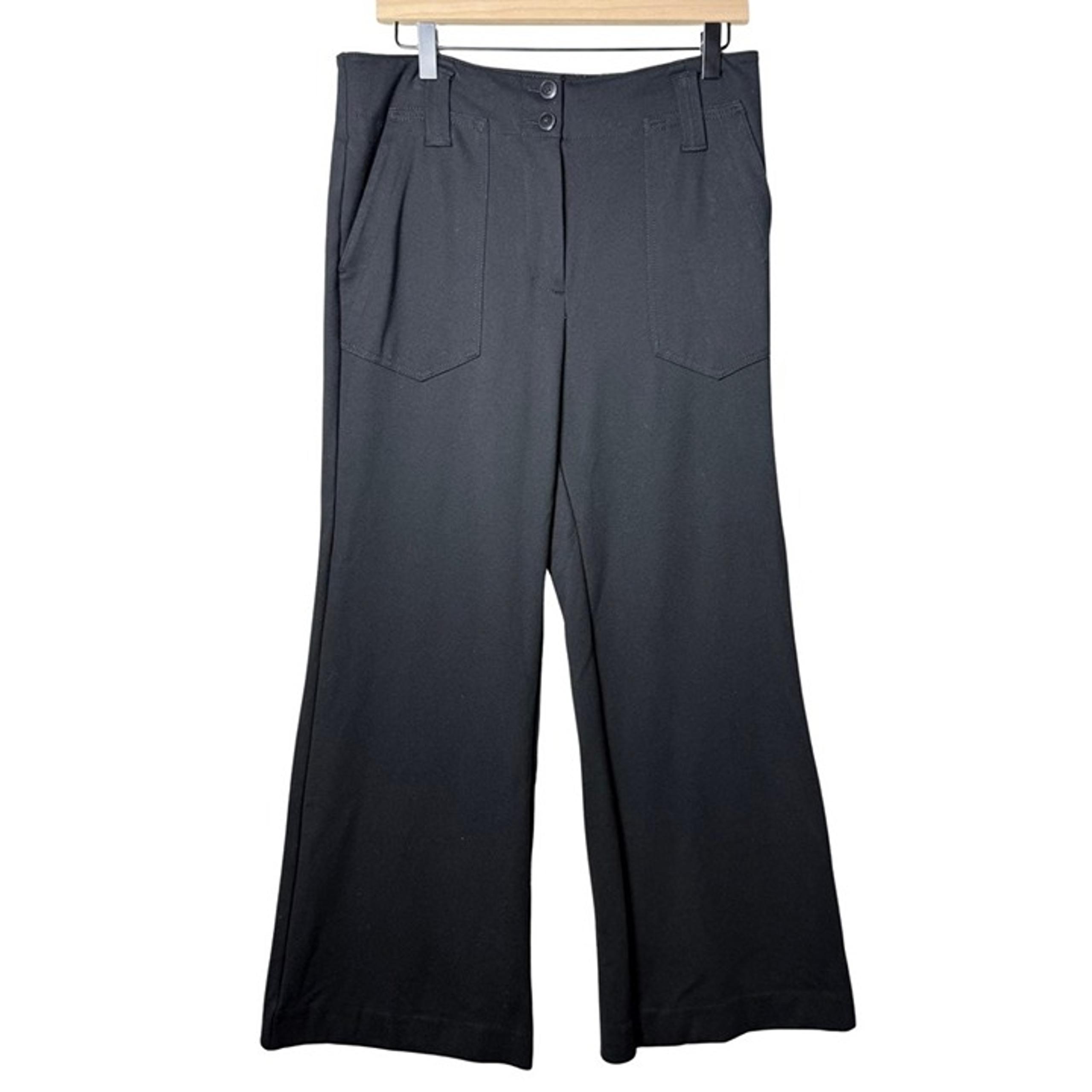 Maeve by Anthropologie Women’s Petite Slim Flare Black Dress Pants size 10P