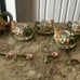 1999 Mercuries Garden Party Springtime Easter Bunny Tea Party 15 Piece Set VTG