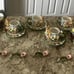 1999 Mercuries Garden Party Springtime Easter Bunny Tea Party 15 Piece Set VTG