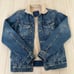 ZARA MAN Denim Jacket with Fleece Collar, Size S