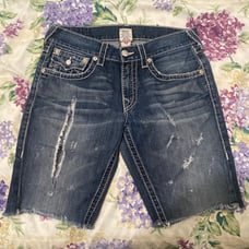 True religion Jean shorts