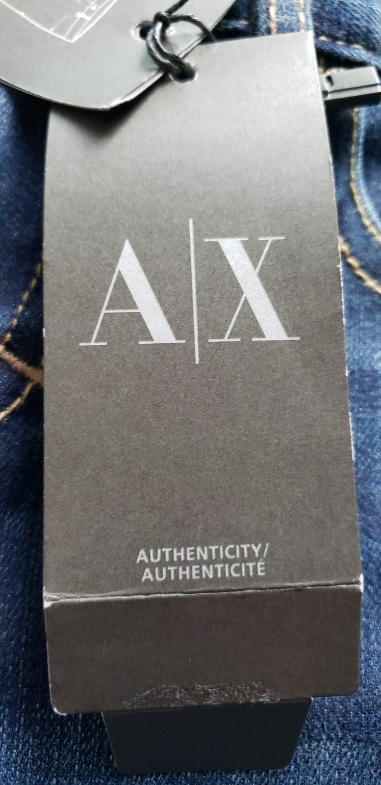 Indigo Armani Exchange skinny jeans