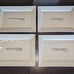 Restoration Hardware Dorothy Parker Set of 4 Appetizer Plates