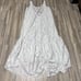 Lilly Pulitzer Camellia Swim Maxi Cover-up Resort White Lilly Lace Size S