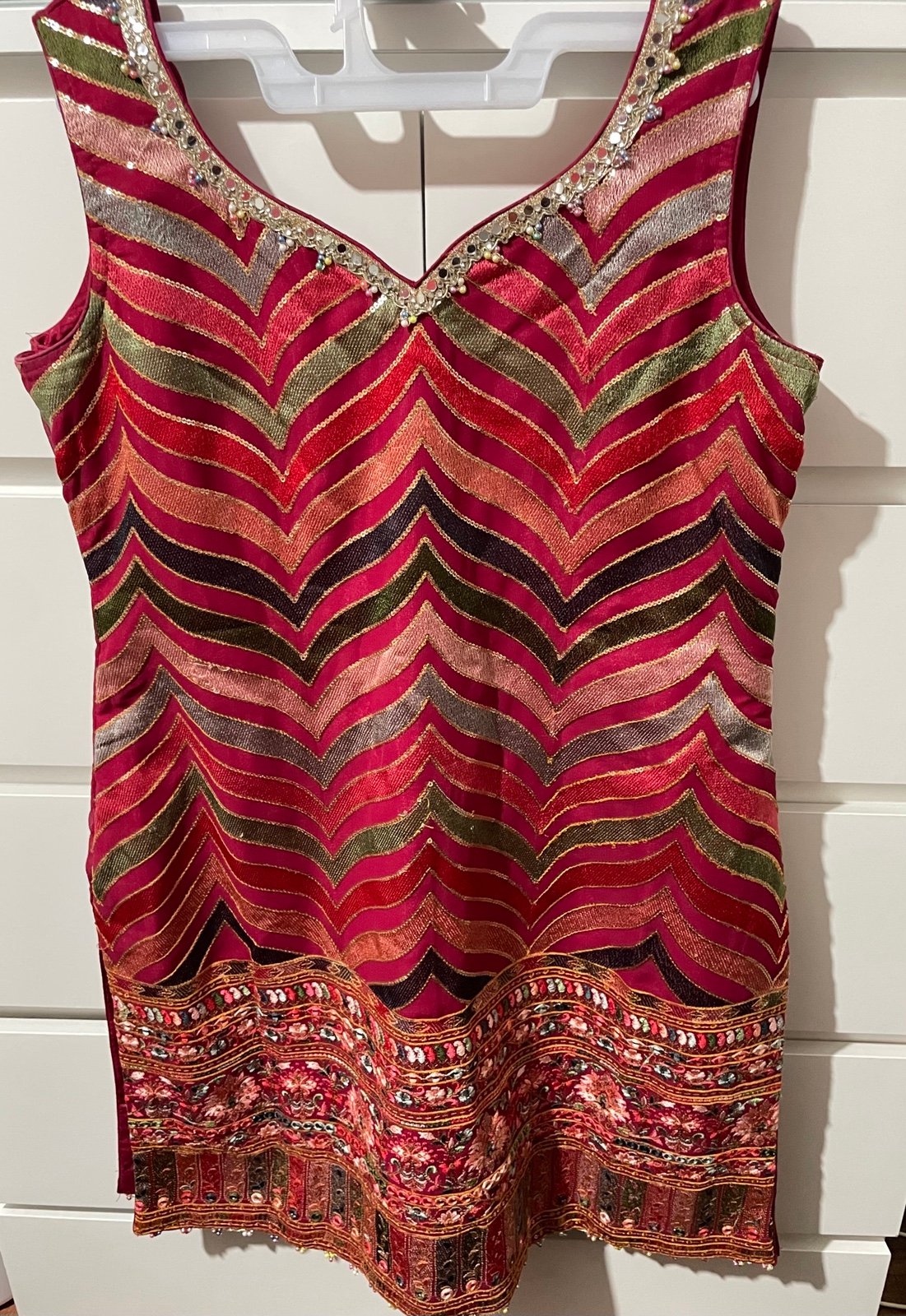 3 piece Womens suit Red