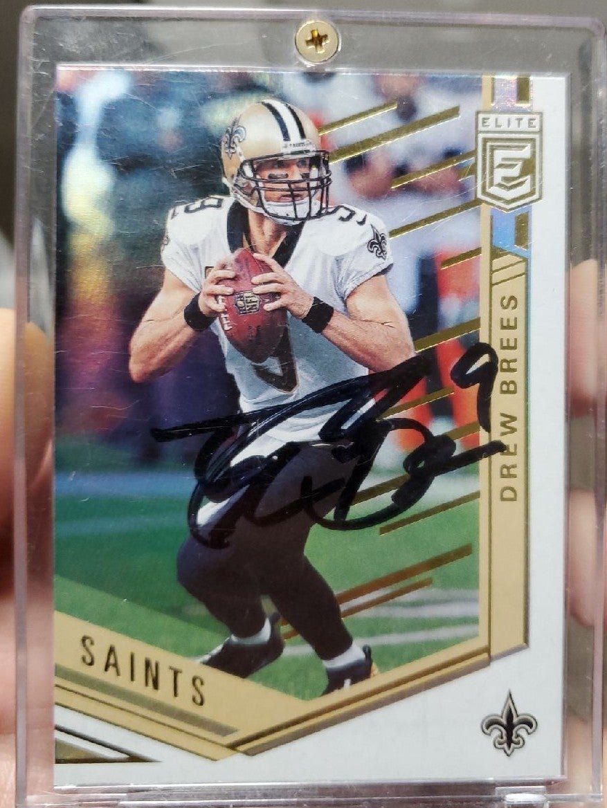 Drew Brees Autographed Refractor !!!