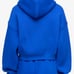 adidas Originals® French Terry Cropped Hoodie in Royal Blue AV1007 - Ⓢ *NWOT