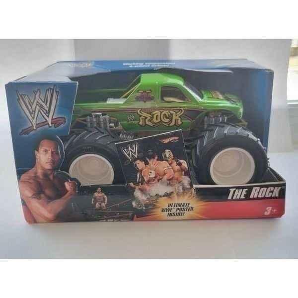 HOT WHEELS WWE Monster Truck The Rock
