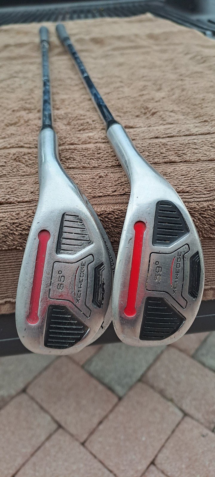 golf clubs set XE1 WEDGE 65* 59* , 2 pcs RIGHT HAND original grip